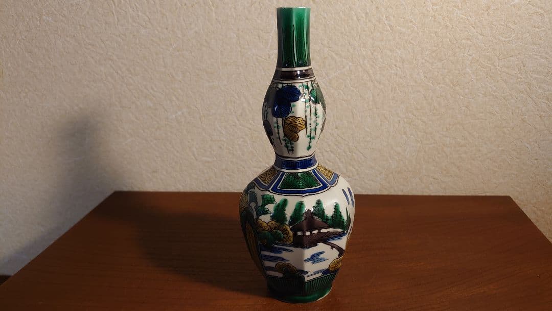 古九谷　九谷焼　吉田屋　青九谷　蔵出し　１客