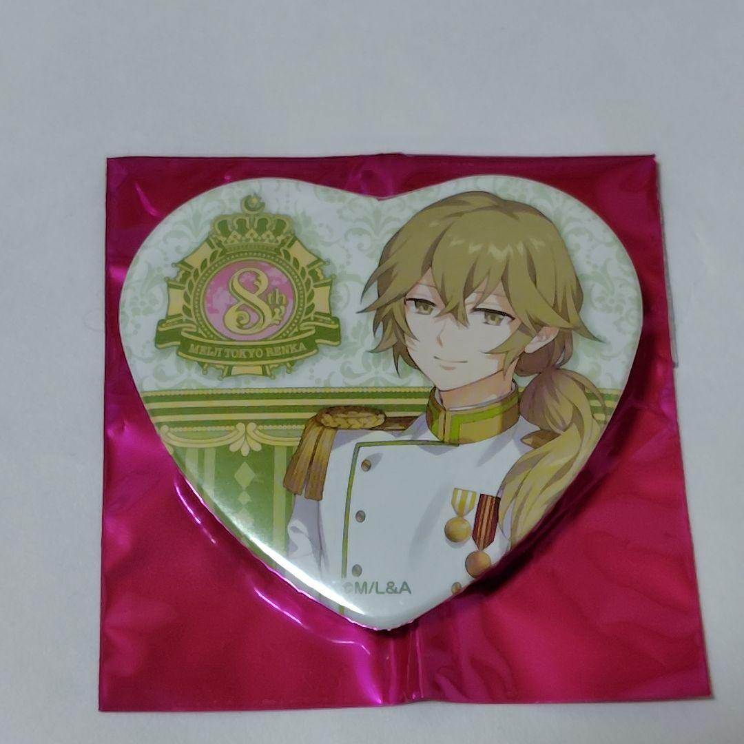 明治東亰恋伽 めいこい ハート 缶バッジ 2020 明治村 KENN 菱田春草 明治東亰恋伽×明治村コラボ「めいこい時間旅行4」 開催期間：2020年1月