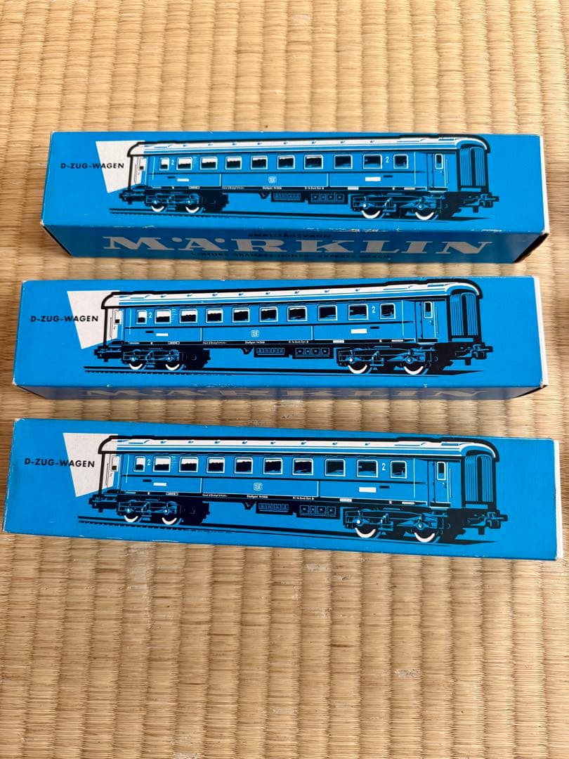メルクリン　4037 2等客車　3点セット