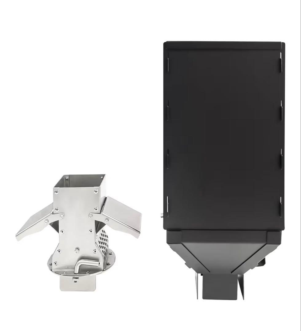 SENQI ペレット薪ストーブ　二回使用　ブラック