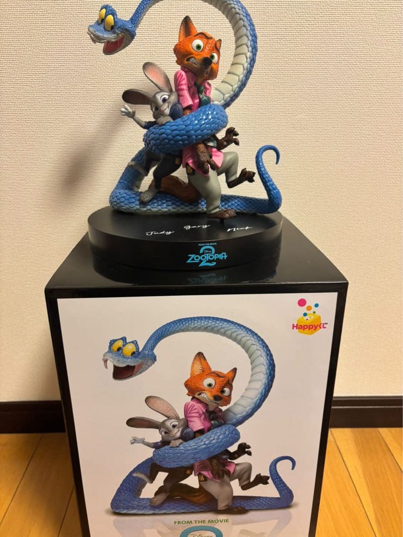 ズートピア フィギュア ジュディ ニック ガゼル