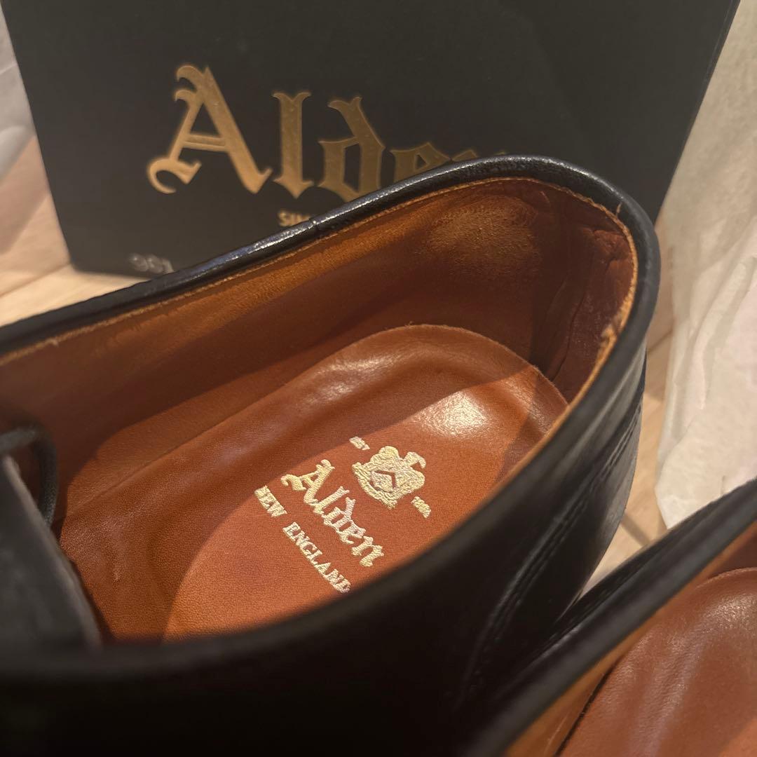 お値下げオールデン　ノルウェージャンスプリット　ダービー　カーフ　961　NST