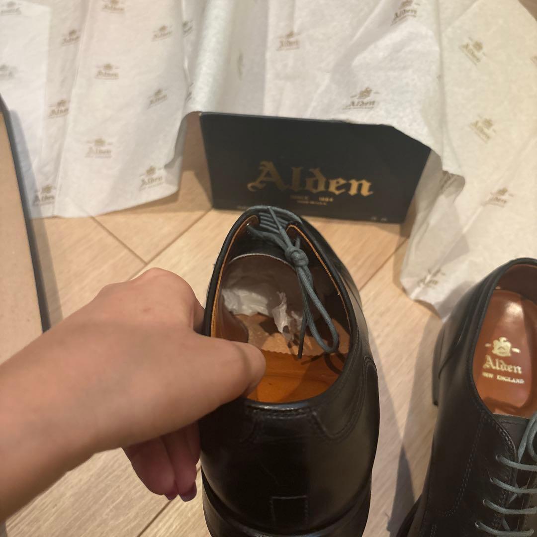 お値下げオールデン　ノルウェージャンスプリット　ダービー　カーフ　961　NST