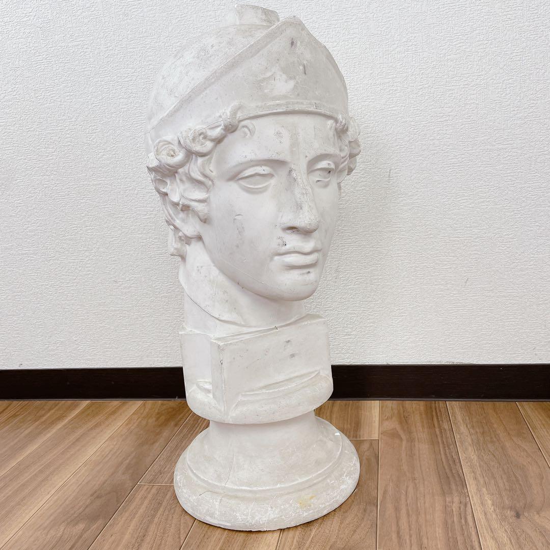 石膏像 青年マルス首像 胸像 美術 教材 デッサン オブジェ - メルカリ