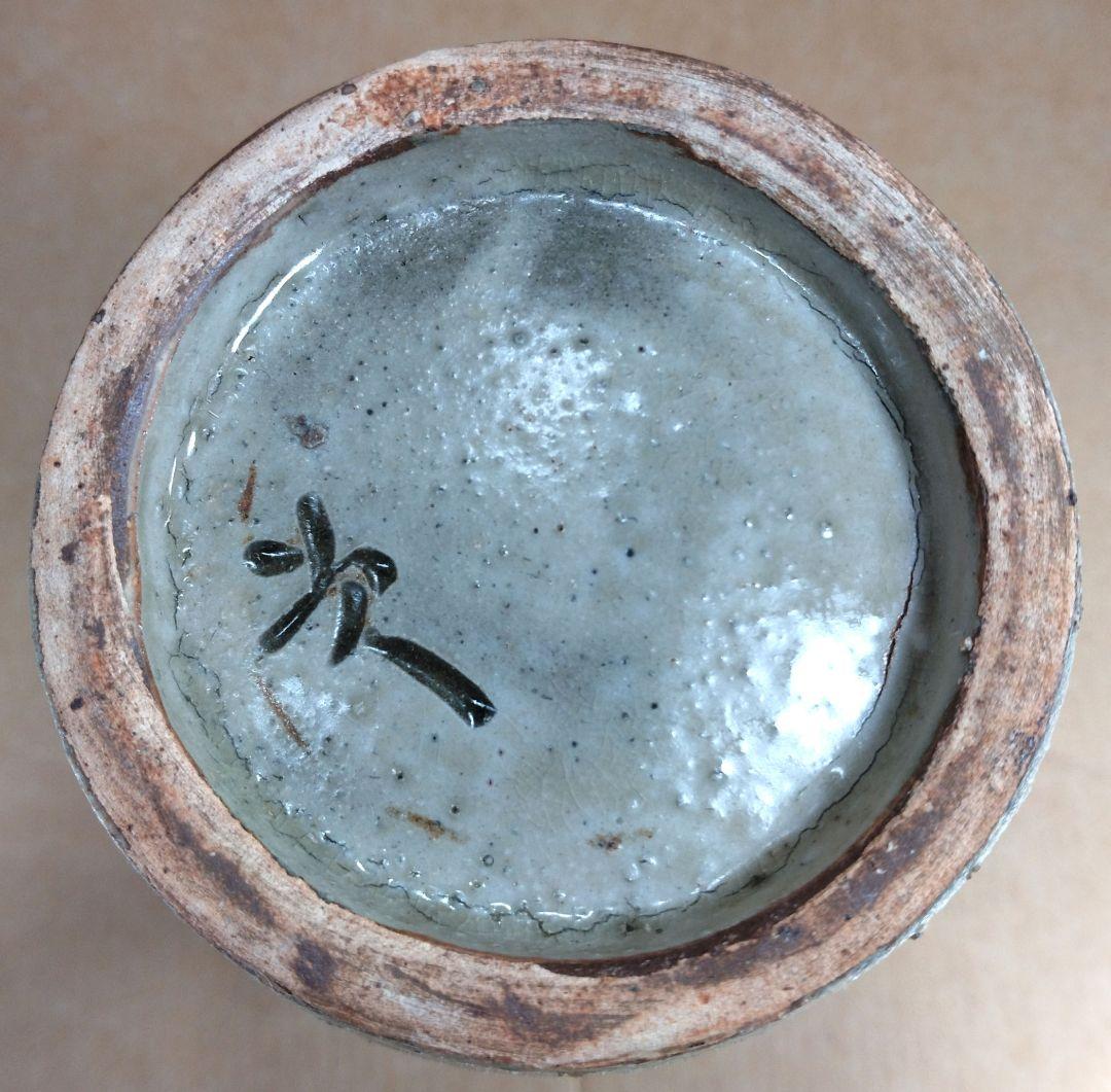 【本物保証】金城次郎 壷屋焼 徳利(魚紋) 共箱 栞 人間国宝 壺屋焼 美品