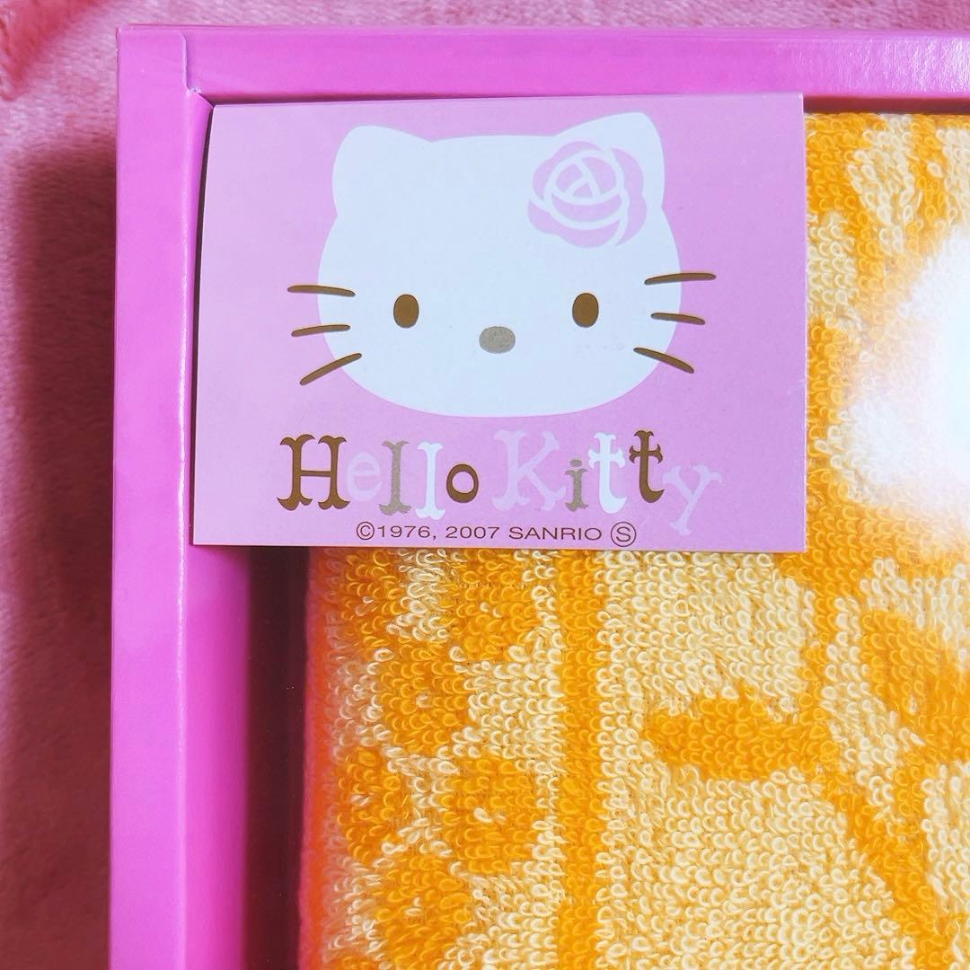希少レア　ハローキティ　タオルセット　ハナ　レース　平成レトロ　サンリオ