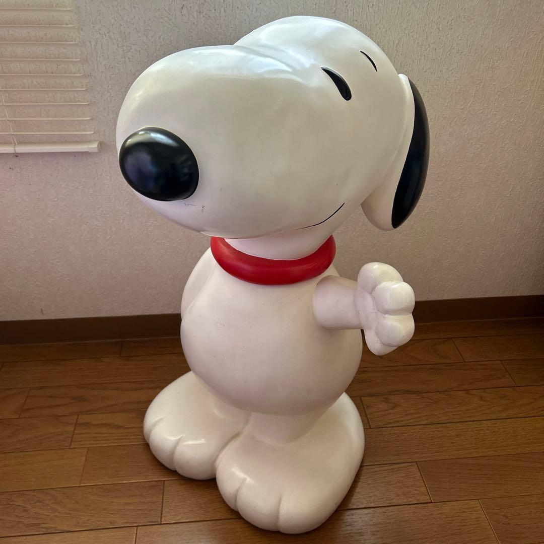 スヌーピー　等身大フィギュア スヌーピー フィギュア 等身大 おおきなおおきなsnoopy ユタカ社