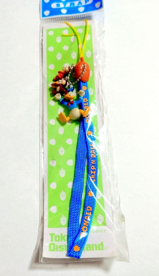 Disney ディズニー ストラップ チップとデール ドナルド シー ランド