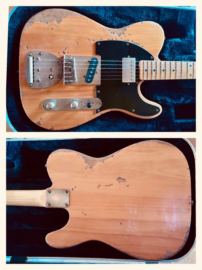 ハードレリック フローティングトレモロ搭載 テレキャスタータイプ