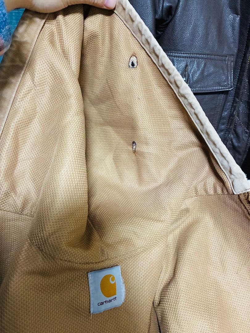 1月中値下げ‼️【超フェード】Carhartt アクティブジャケット　THE US