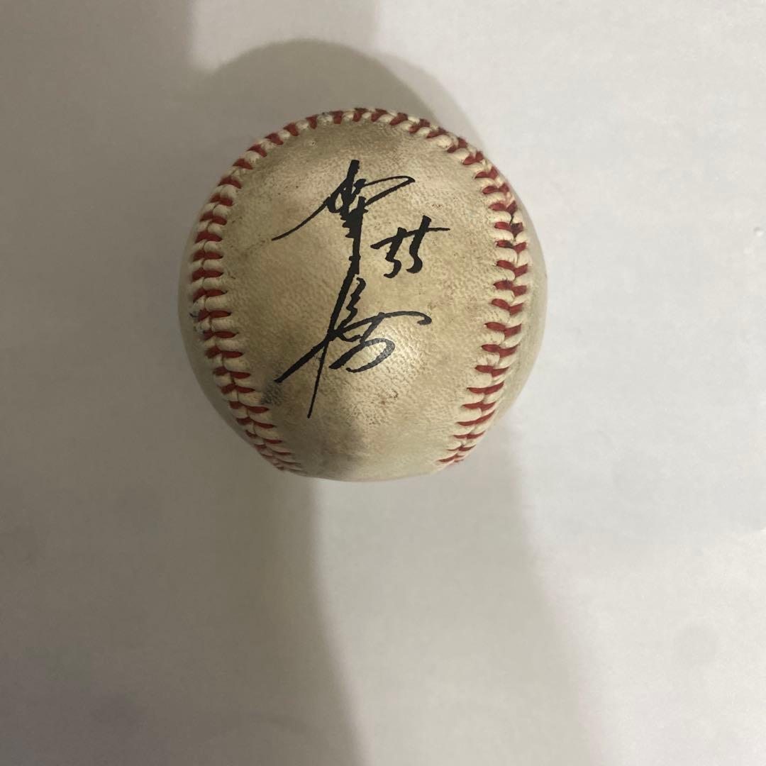 松井秀喜 サインボール ホームランボール - メルカリ