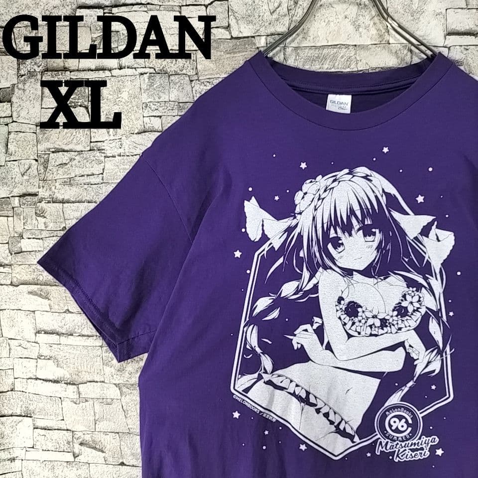 希少✨茉宮祈芹 Tシャツ アニメT エロT コミケ レア 完売品 紫 XL