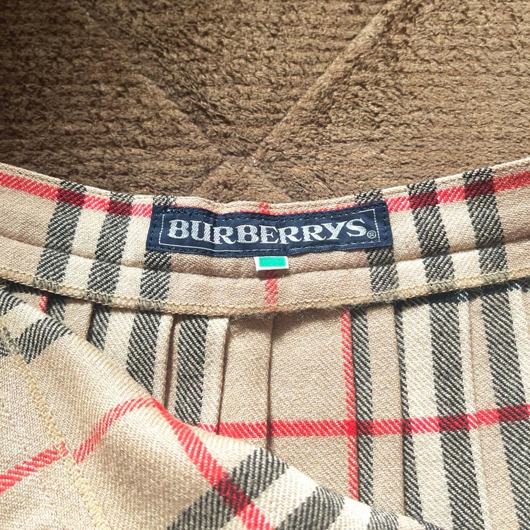 BURBERRYS ノバチェック プリーツスカート