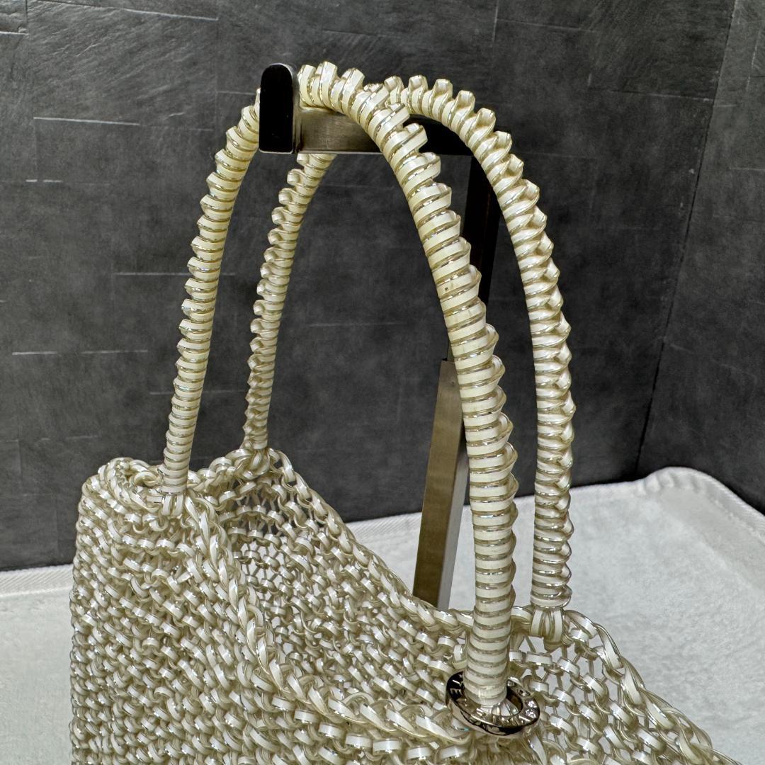 極美品☆ANTEPRIMA ワイヤーバッグ パーティバッグ ミニ トートバッグ