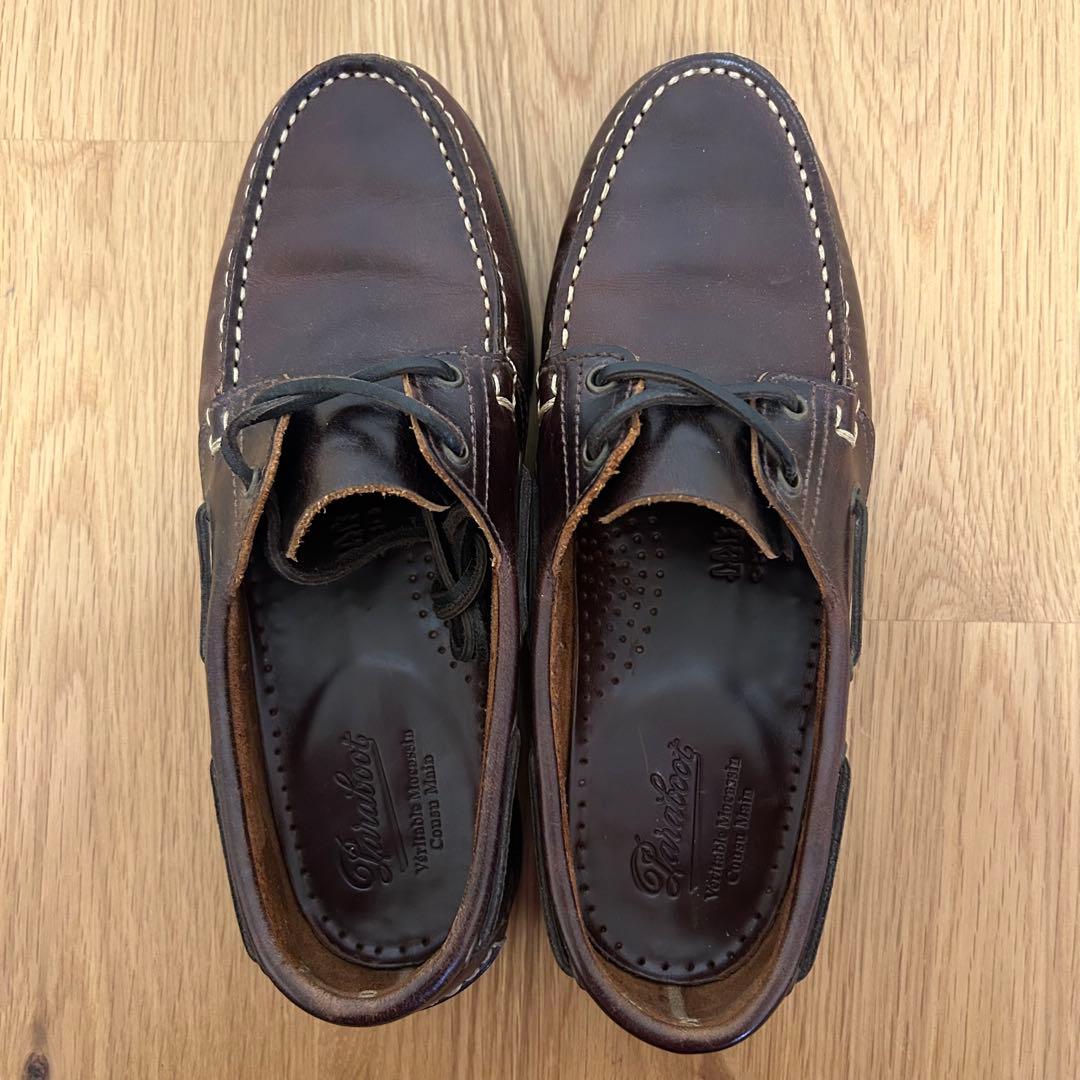 【年始限定】Paraboot 26.5cm相当　デッキシューズ UK6.5