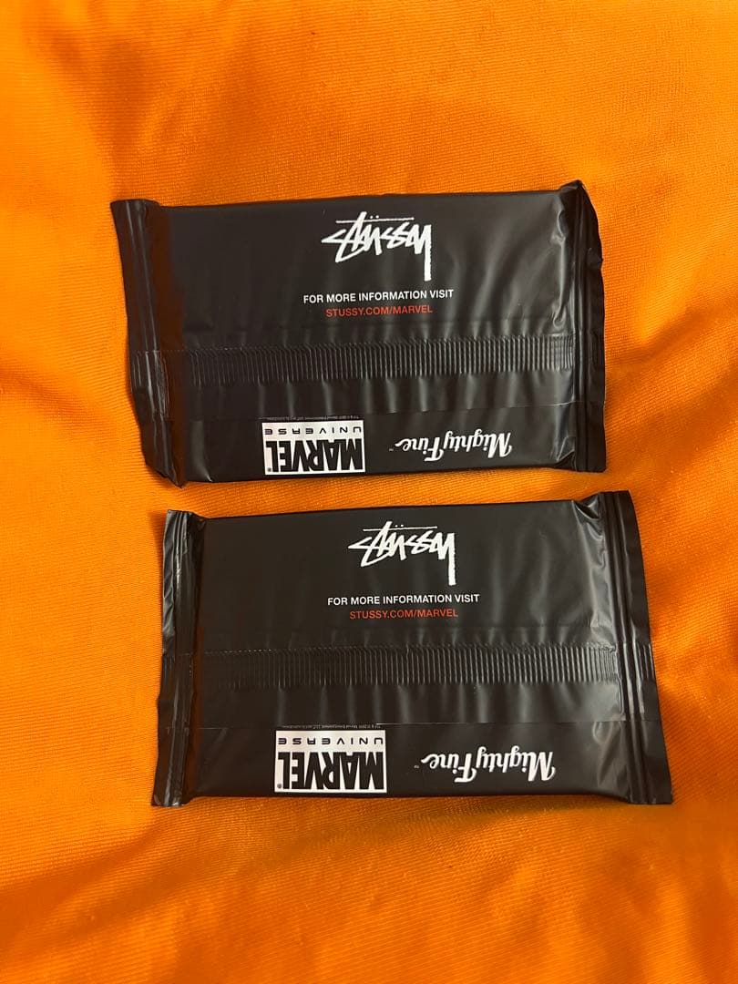 激レア！ステューシー×マーベルのコラボトレーディングカード！未開封！２つ！