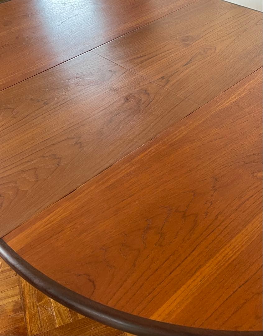 イギリス ヴィンテージ G PLAN ラウンド エクステンション テーブル