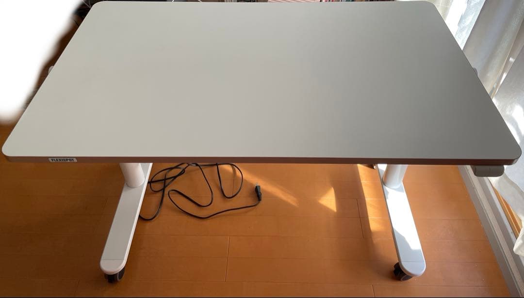 FLEXISPOT SD1 電動昇降式デスク 100x60cm キャスター付き