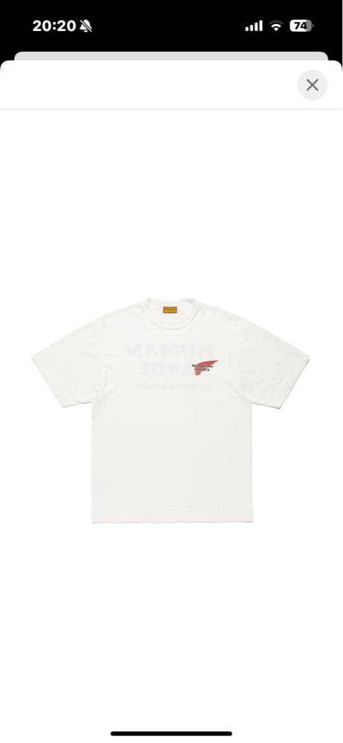 HUMAN MADE x RED WING GRAPHIC T-SHIRT 白 - メルカリ