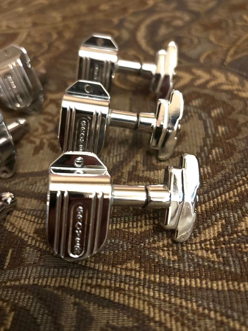 GROVER INPERIAL 150C ギターペグ 6個セット シルバー