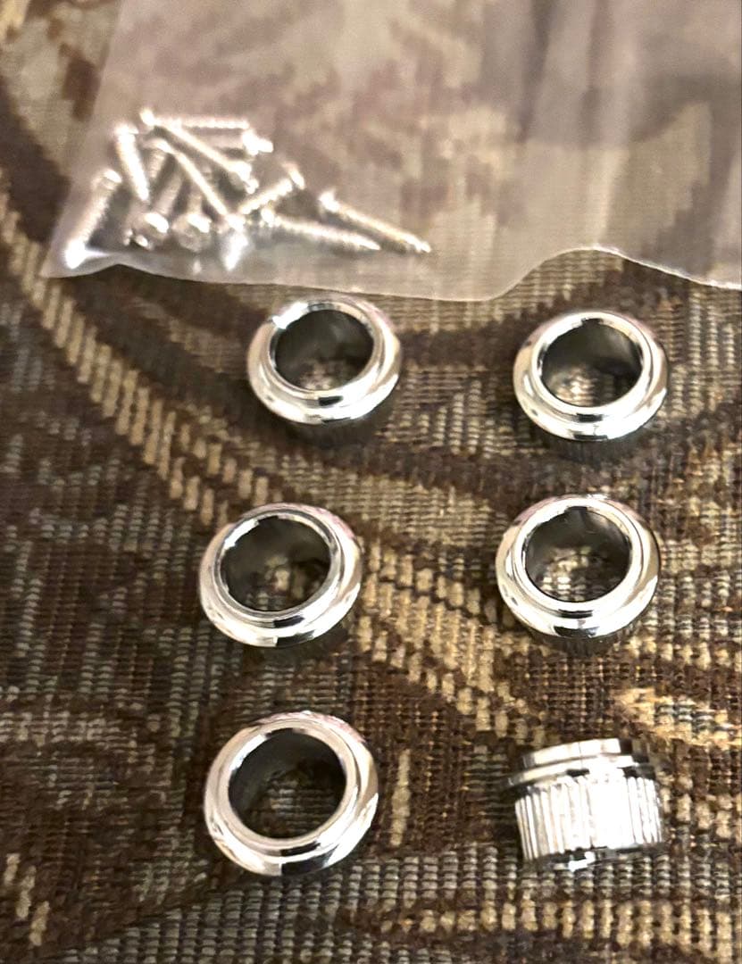 GROVER INPERIAL 150C ギターペグ 6個セット シルバー