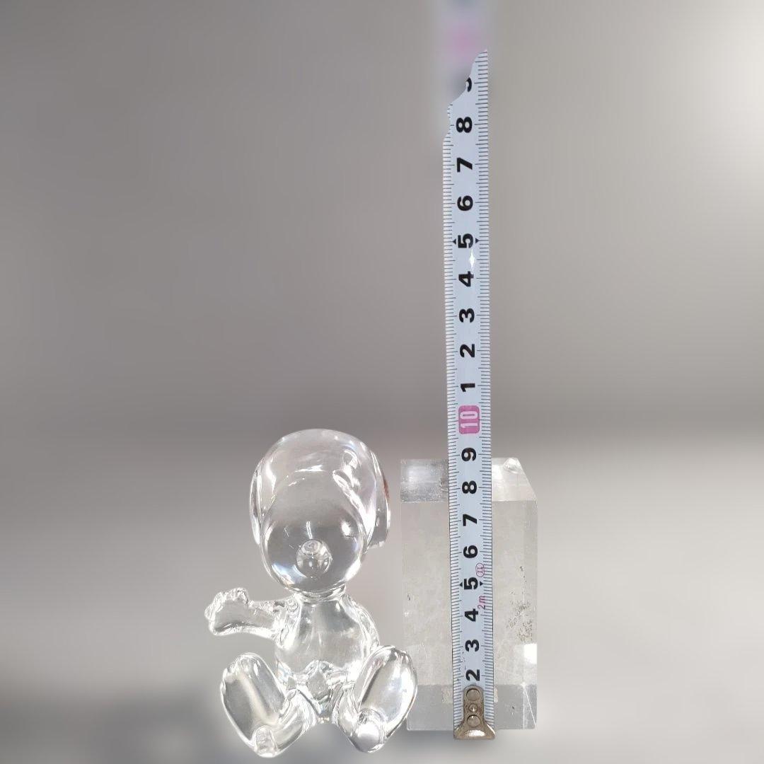 A1332-1/Baccat/バカラ/クリスタルスヌーピー/フィギュア/置物/