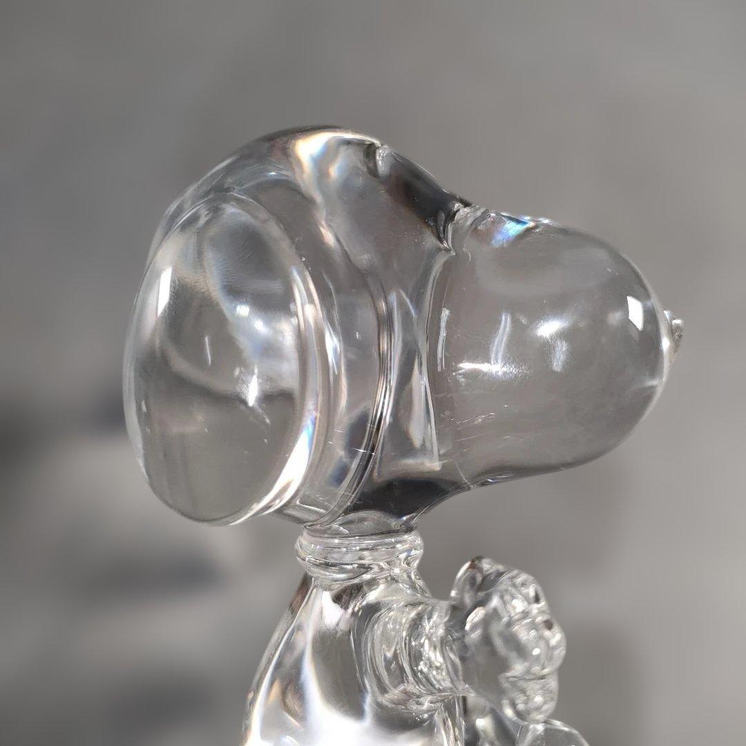 A1332-1/Baccat/バカラ/クリスタルスヌーピー/フィギュア/置物/