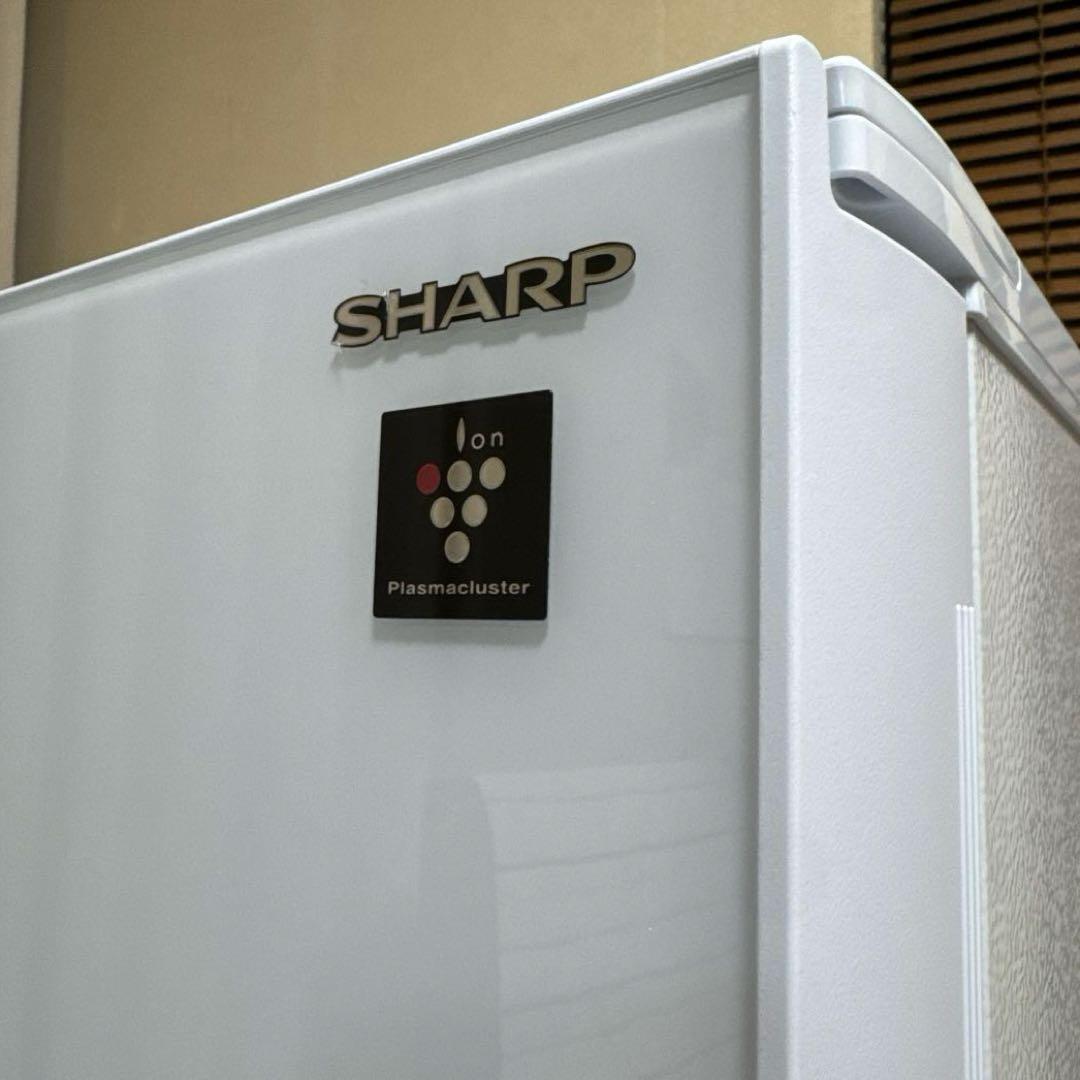 SHARP プラズマクラスター搭載冷蔵庫 137L ガラストップ つけかえドア
