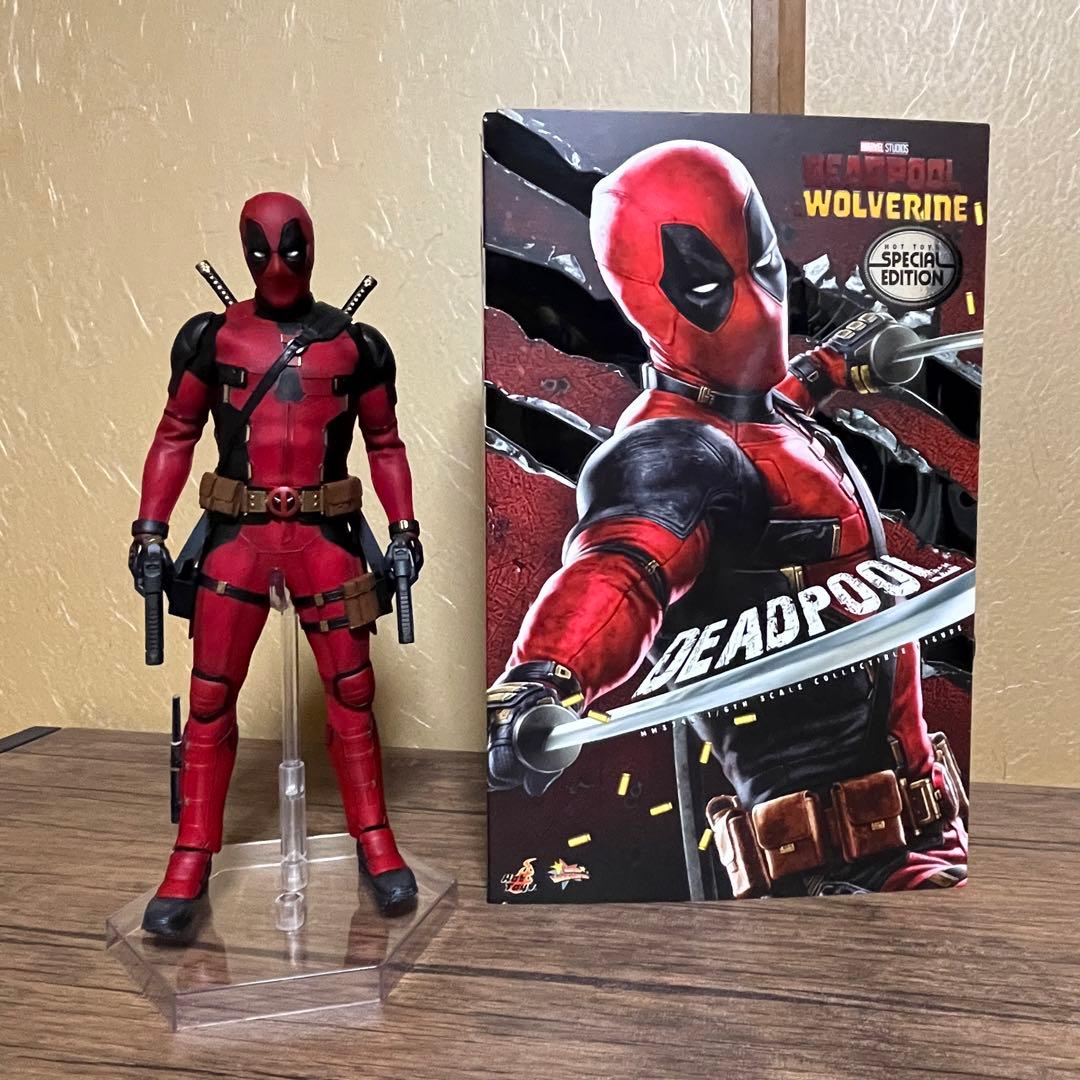ホットトイズデッドプール『デッドプール＆ウルヴァリン』 ※台座欠品