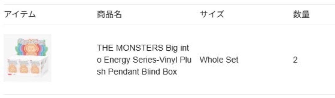 【未開封・正規品】ラブブ Big into Energy アソートボックス 1個