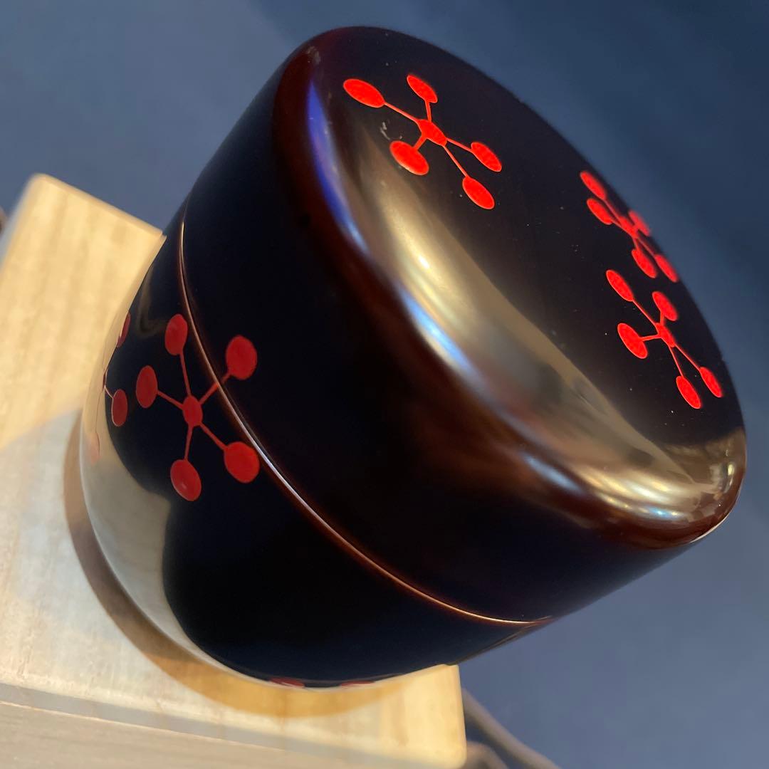 Tino　‼️ 【中村 宗悦】(造り)「三千家好写」『利休梅 大棗』