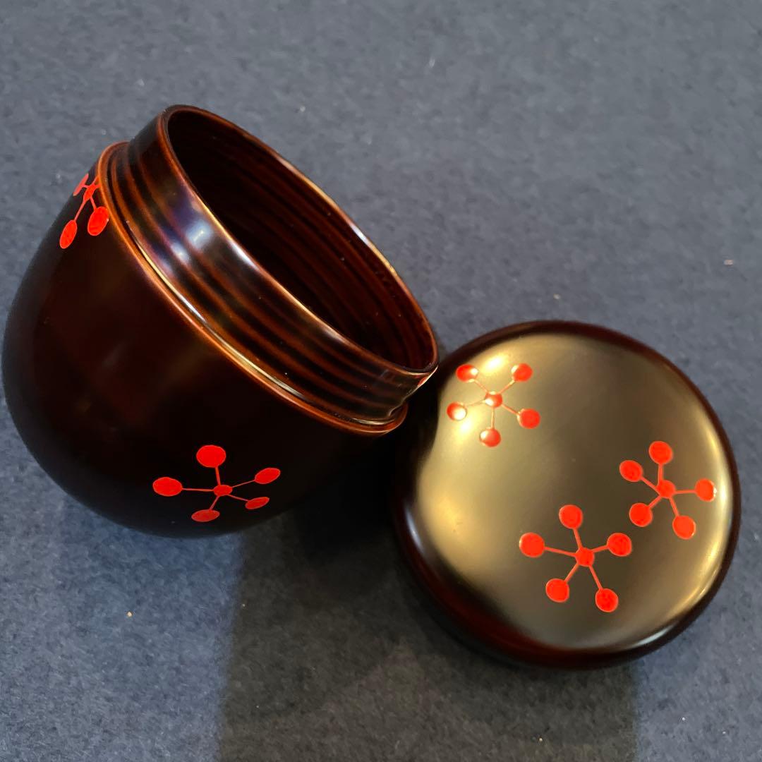 Tino　‼️ 【中村 宗悦】(造り)「三千家好写」『利休梅 大棗』