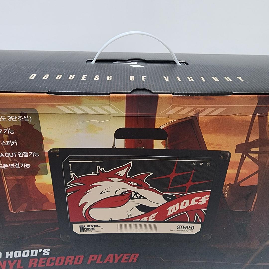 ☆期間限定☆ NIKKE レッドフード LPプレイヤー レコード セット