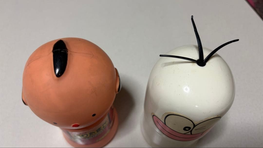 【昭和レトロ】グリコいりたまごふりかけ竜の子太郎&丸美屋ふりかけオバＱ　ケース