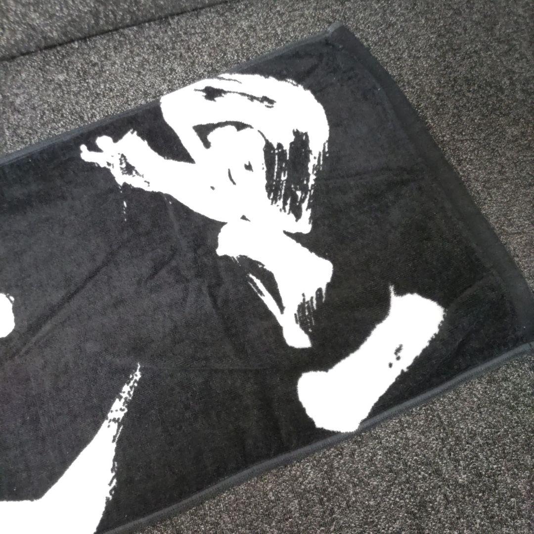 優里 初期レア ダイナミックロゴタオル ブラック