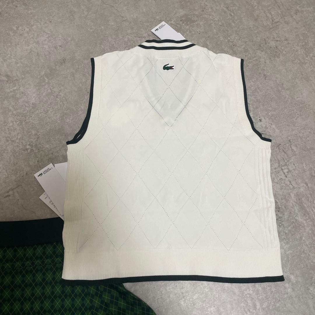 【新品】LACOSTE GOLF ゴルフウェアセットアップ38/36