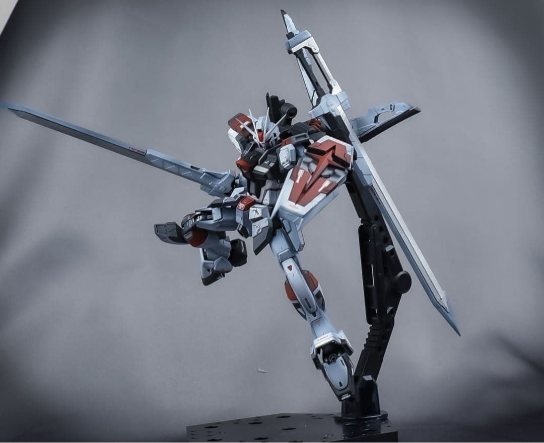 rg 1/144 ソードインパルス 塗装 完成品 - メルカリ