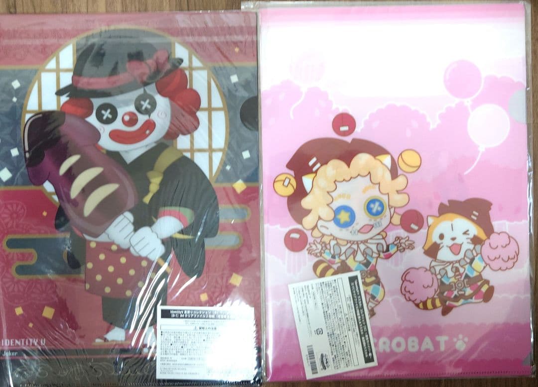 希少】第五人格 楽天 くじ ラスカル クリアファイル セット