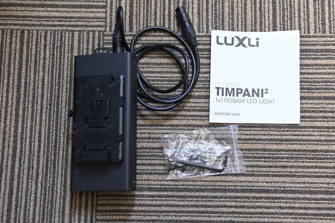 Luxli Timpani² 1x1 RGB LEDライトパネル Amazon | Luxli Timpani 1x1
