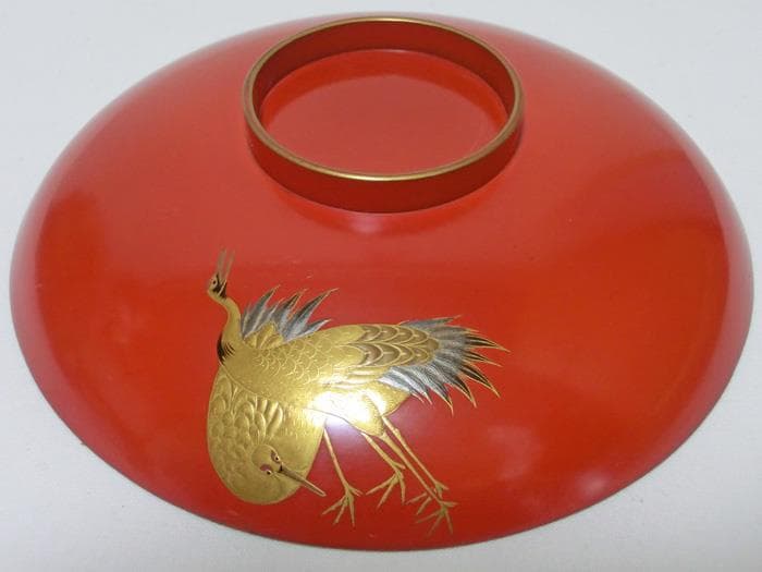 ☆江戸期☆江戸時代☆大盃☆塗師 西郡仙斎☆蒔絵