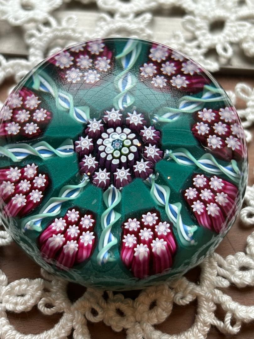 とても古い ガラス玉 ネックレス トンボ玉 74cm とんぼ玉 骨董