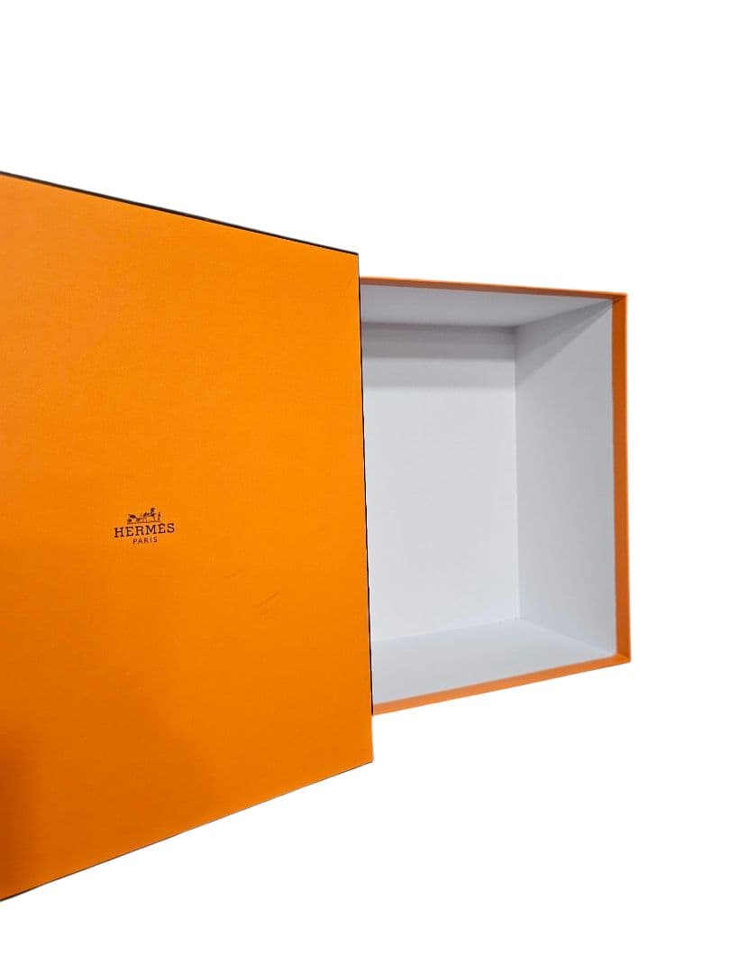 HERMES オレンジ ギフトボックス 1497 バーキン25用 - メルカリ