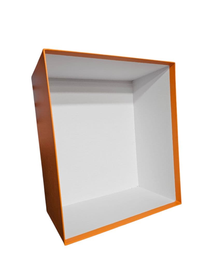 HERMES オレンジ ギフトボックス 1497 バーキン25用 - メルカリ