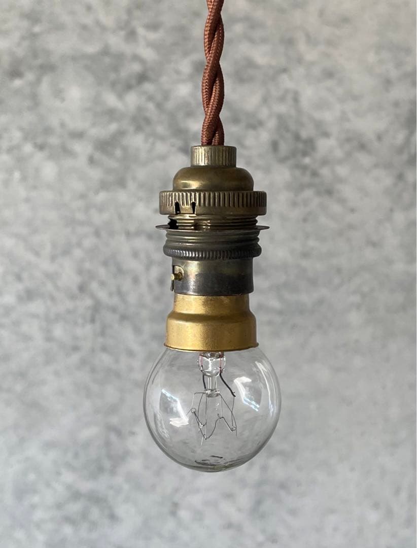 ヤフオク最安値！a58.1920年代 フランス アンティーク ソケット ランプ