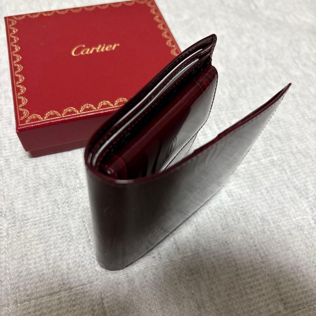 Cartier カルティエ ハッピーバースデー　二つ折り財布　美品