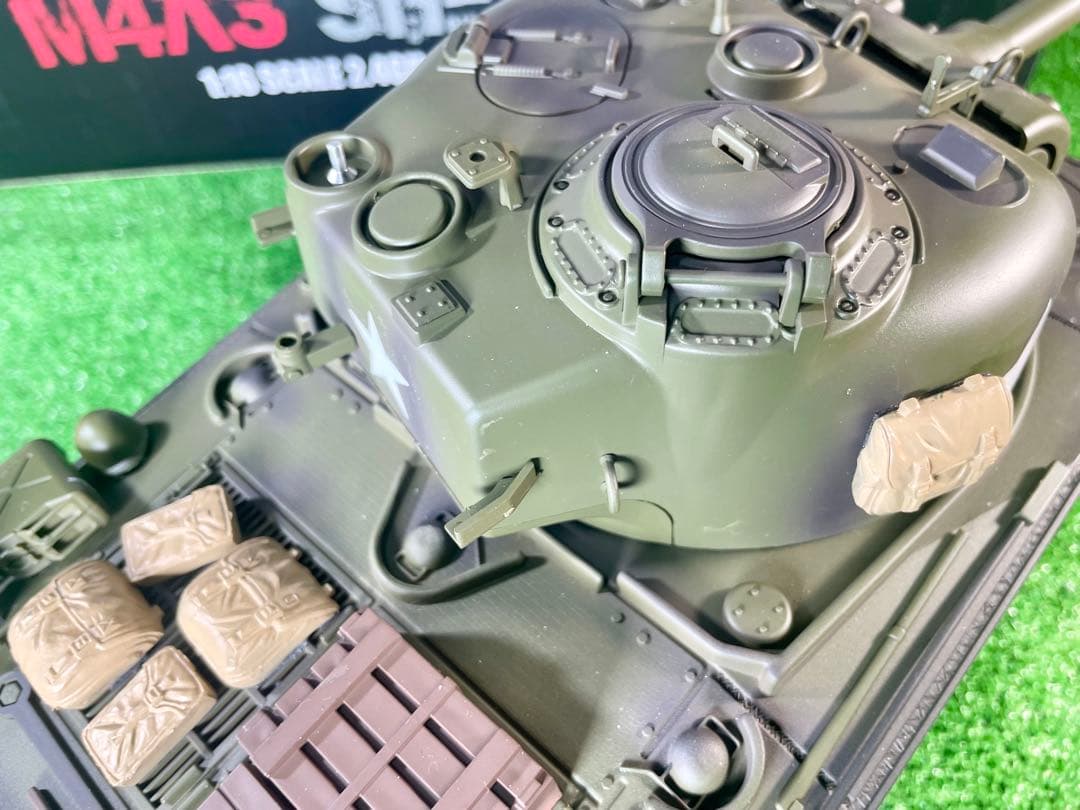 砲身リコイル&メタル版 ヘンロン1/16 U.S. M4A3 SHERMAN