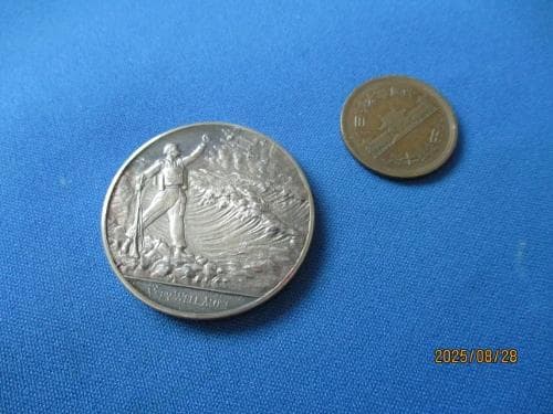 ウィンストン ・ チャーチル記念メダル☆銀製☆1965年／極美品／アンティーク