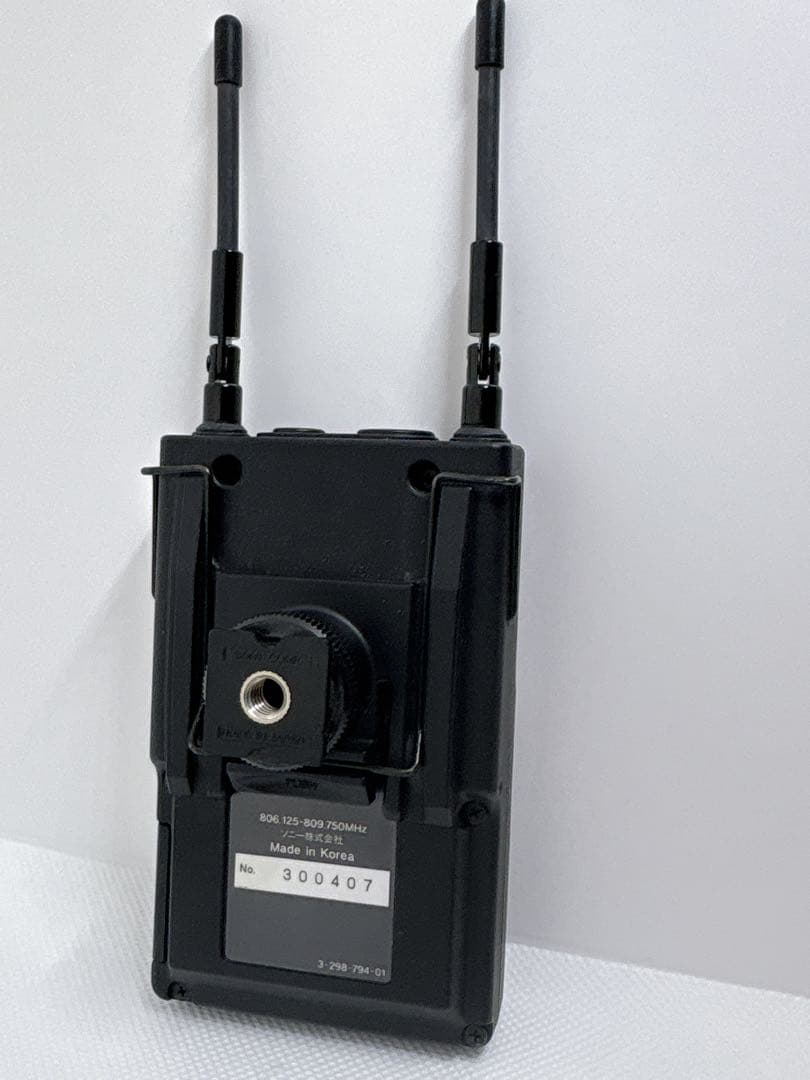 【美品】 SONY UTX-B2 URX-P2 ワイヤレスマイク 送受信機