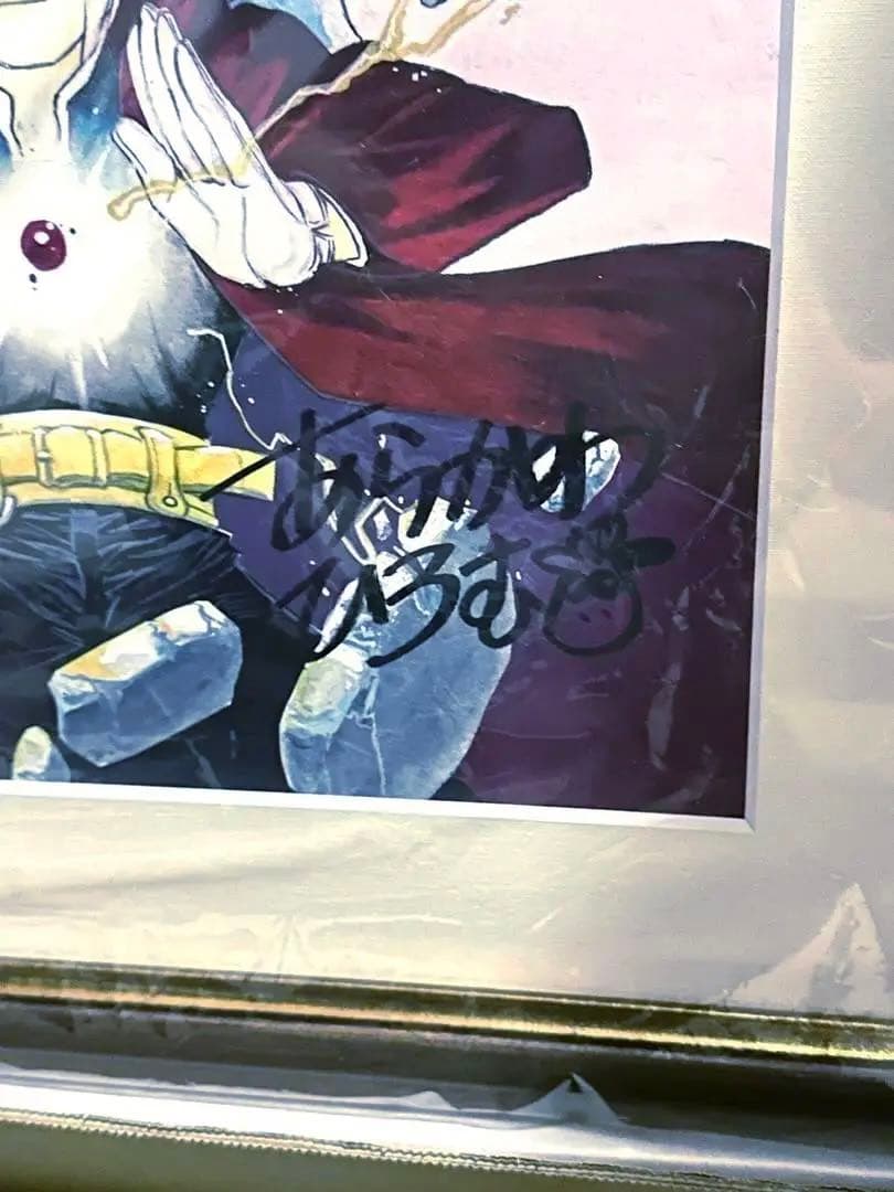 鋼の錬金術師 複製原画 D 荒川弘直筆サイン 20周年キービジュアル 鋼