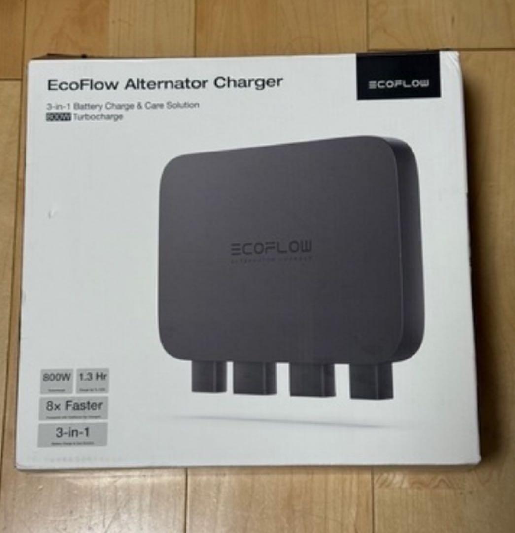 ecoflow オルタネーターチャージャー　発電　ポータブル電源に給電 Amazon.co.jp: EcoFlow ポータブル電源 RIVER 2 Max Alternator